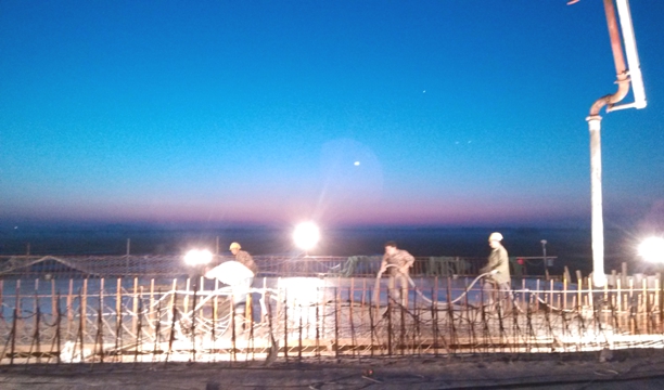 歷經(jīng)一夜，迎來朝霞